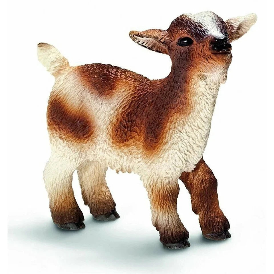NEW Schleich 13716 Dwarf Goat Kid RETIRED farm life animal figurine toys rare - image 1 of 3