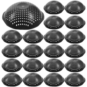 50Pcs Flower Pot Hole Mesh Pads Plastic Planter Bottom Grid Mat Pads New - Picture 1 of 12