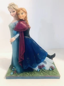 Disney Traditions Elsa & Anna “Sisters Forever” Frozen Showcase Collection - Picture 1 of 8