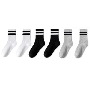 Mittelsocken reine Baumwolle Freizeit Sport lange Socken Ins Trendy2aw4 VT66 - Bild 1 von 20