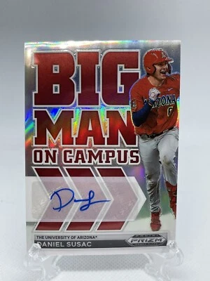 2022 Panini Prizm Daniel Susac BMOC Silver Prizm Rookie Auto SP A’s 💎🔥👀 - Image 1 of 2