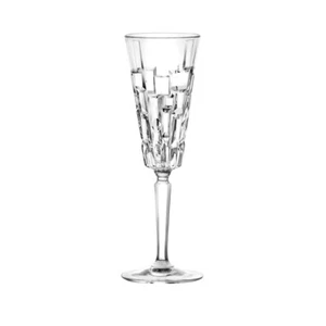 Flûte à champagne Etna 19 cl (lot de 6) cristallin 7 cm rcr - Imagen 1 de 3
