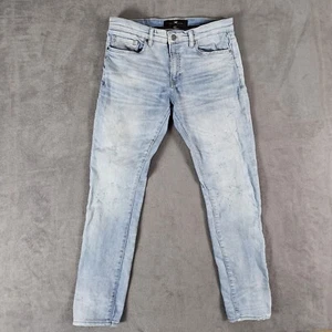 Jordan Craig Jeans Mens 34x32 Sean Light Wash Distressed Paint Splatter  - Picture 1 of 13