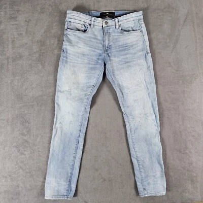 Pantalones de mezclilla Jordan Craig para hombre 34x32 Sean lavado ligero desgastados  Foto 1 de 4