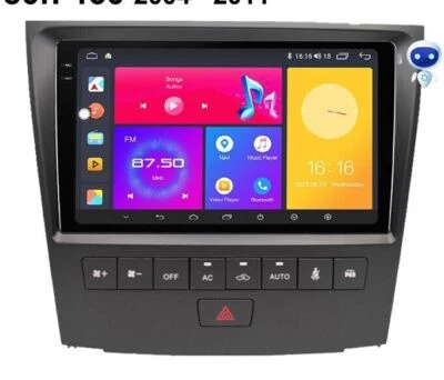 9" Android 13 Car GPS Carplay for Lexus GS 300 350 430 460 450h 2006-2011 - Image 1 of 4