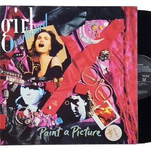 Vtg Girl Overboard Paint A Picture Gatefold RCA 1989 33 Rpm 12" Music Vinyl Vg+ - Picture 1 of 9