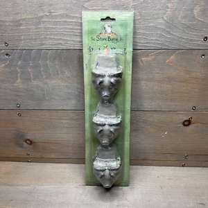 The Stone Pig Pot Feet Garden Figurine Hand Casted Telle M. Stein New - Picture 1 of 9