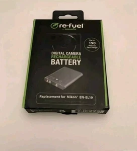 Digipower-Re-Fuel Rechargeable Lithium-Ion Replacement Battery for Nikon EN-EL19 - Picture 1 of 3