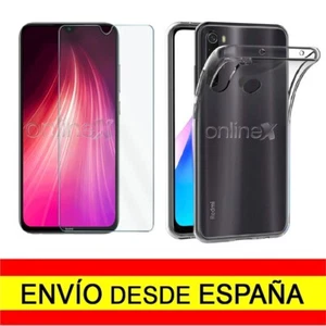 Pack Funda Silicona + Cristal Templado para XIAOMI REDMI NOTE 8T Protector - Imagen 1 de 13