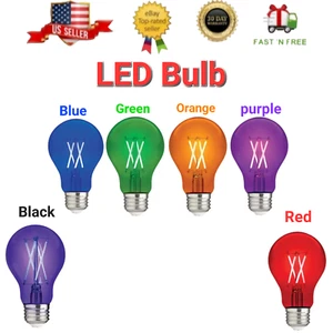 LED Ultraviolet Black Blue Green Orange Purple Red ight UV Filament Glow Party - Picture 1 of 62