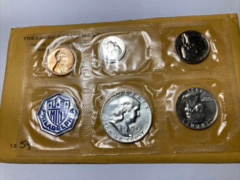 1959 US SILVER PROOF SET Cover