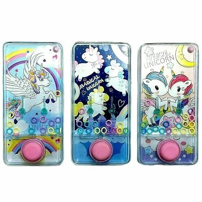 Unicorn Water Game Children's Handheld Game Kids Toy Girls Stocking Filler Gift - Image 1 of 2