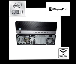 HP ELITEDESK 800 G3 SFF KOMPLETT PC i7 7700T 16GB DDR4 500GB SSD W10 WLAN D-PORT - Bild 1 von 1
