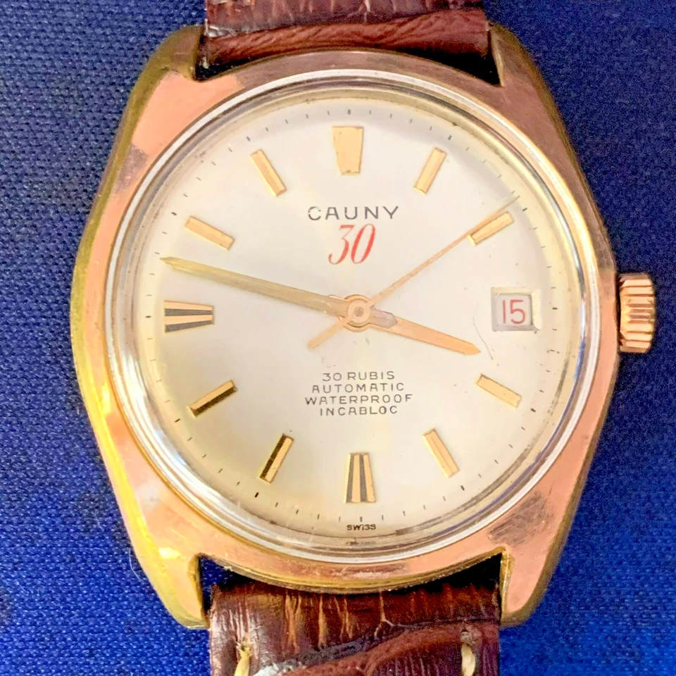 Cauny Prima 30 - Reloj Automático Vintage - 30 Joyas - Hecho en Suiza - c.1950 Foto 1 de 4