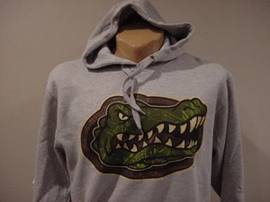 SWEET Florida Gators Men's Sz Lg Majestic Light Grey Hoodie, NEW&NICE!! - Picture 1 of 1