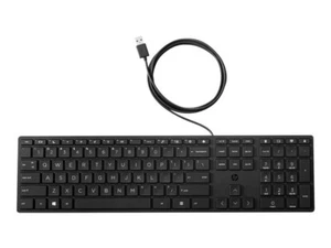 Original HP wired keyboard QWERTY standard HSA-C001K - black - 320K Keyboard - Picture 1 of 1