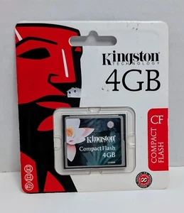 NEW Sealed Kingston 4GB Compact Flash CF Memory Card - Picture 1 of 2