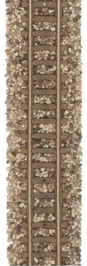 DARK BROWN GRAVEL 230g N/TT Gauge Busch 7126 - Picture 1 of 1