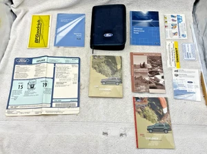 2004 Ford Explorer Owner's Manual Set Guide w/ Case Inserts Window Sticker OEM - Bild 1 von 8