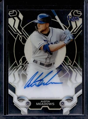 2019 Topps High Tek #HTA-AM Austin Meadows High Tek Autographs Auto Rays A05 - Image 1 of 2