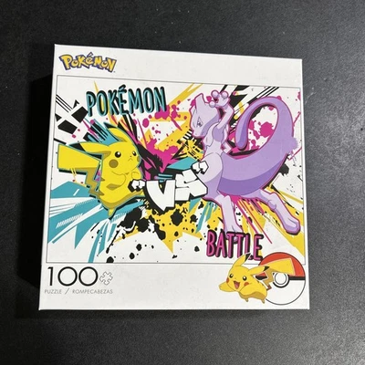 Buffalo Games - Pokemon - Pikachu vs. Mewtwo - Rompecabezas de 100 piezas  Foto 1 de 3