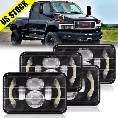 Faros LED 4x6" aptos 1982 1983 1984 C1500 K1500 1985 1986 1987 GMC R1500 V1500 Foto 1 de 4