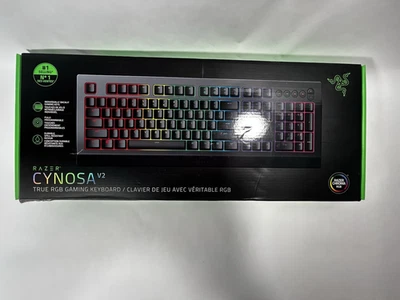 K162 Razer Cynosa V2 RGB Gaming Keyboard - NEW - Image 1 of 3