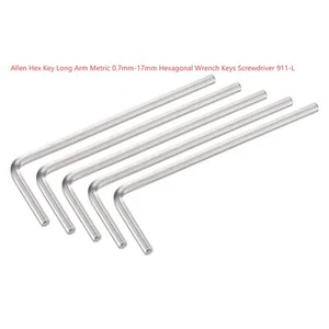 Allen Hex Key Long Arm Metric 0.7mm-17mm Hexagonal Wrench Keys Screwdriver 911-L - Picture 1 of 22