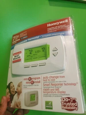 Honeywell 7 Day Programmable Thermostat RTH7500D Home Heating And Cooling - Image 1 of 4