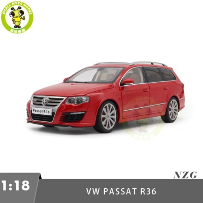 Литая красная модель автомобиля универсал Volkswagen Passat Estate R36 1:18 NZG VW - Изображение 1 из 4