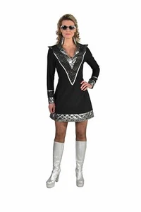 Kleid schwarz-silber Rock / Space - Bild 1 von 1