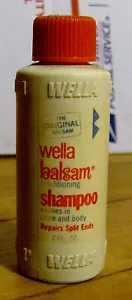 RAR Vintage 70er Jahre WELLA BALSAM SHAMPOO Flasche Salon Haarprodukt Friseur - Bild 1 von 2