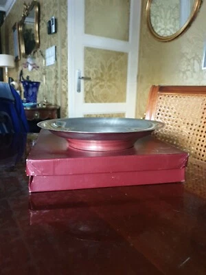 Argenterie Plat De Service Creux Métal Argenté Poinconné Orfèvrerie De France - Photo 1/4