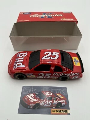 1995 Ken Schrader #25 Budweiser Bud Chevy Monte Carlo 1/24 NASCAR Diecast Bank - Image 1 of 4
