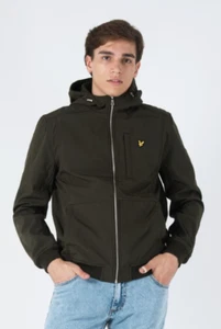 Chaqueta Softshell Lyle & Scott Verde JK1214V W485 - Imagen 1 de 6