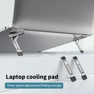 Mini Invisible Mobile Phone Stand Self-adhesive Metal Bracket Folding Kickstand - Picture 1 of 12