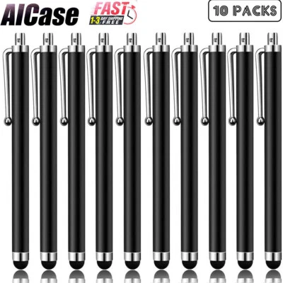 10pcs Metal Universal Touch Screen Pen Stylus For Cell Phone iPhone iPad Tablet - Image 1 of 4