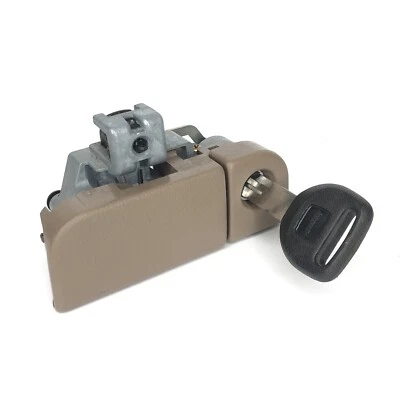 1994 1995 1996 1997 Honda Accord Glove Box Latch Lock Tan with Key OEM - Image 1 of 4