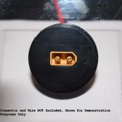 Adaptador de montaje en panel roscado, conector XT60 Foto 1 de 2