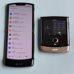 Motorola moto razr 2019xt2000 6+128GB ROM Unlocked Android Smartphone Black - Bild 1 von 11