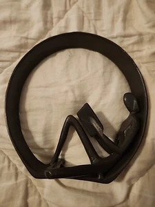 Danya B. Encircled Reader Cast Iron Sculpture Decorative Bookend 7.5" x 6.75" - Picture 1 of 3
