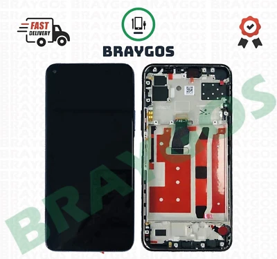 For Huawei Nova 7 SE CDY-NX9B LCD Touch Screen Digitizer Display Assembly Frame - Image 1 of 3