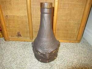 DEADHEAD RUM SHRUNKEN HEAD EMPTY / USED DECANTER BOTTLE /  TIKI BAR LOUNGE MUG  - Picture 1 of 4