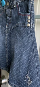 Baby Phat Girls Jean Skirt Size 5-appears unworn - Picture 1 of 7