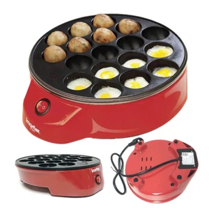 Electric Mold Pan Imaflex Thai Takoyaki Coconut Cake Kanom Krok Maker 18 Holes - Picture 1 of 9