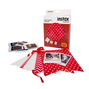 Fuji Instax Garland I Love You Party Accessory Pennant Chain - Picture 1 of 4