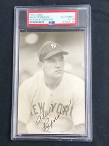 Postal Automática Allie Reynolds PSA Autenticada - Imagen 1 de 2