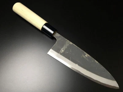 Японский нож шеф-повара ARITSUGU Usudeba белая сталь 150 мм 5,90» подарок Японии нож - Изображение 1 из 4
