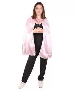 Adult Women's Reversible Vampire Cape Pink and Black Costume HC-801 - Picture 1 of 8