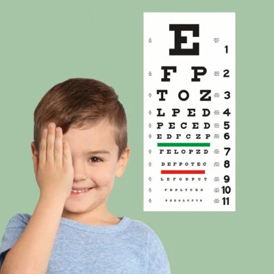 Snellen Eye Chart Eye Charts for Eye Exams 20 Feet Low Vision  Eye Test Charts - Image 1 of 4